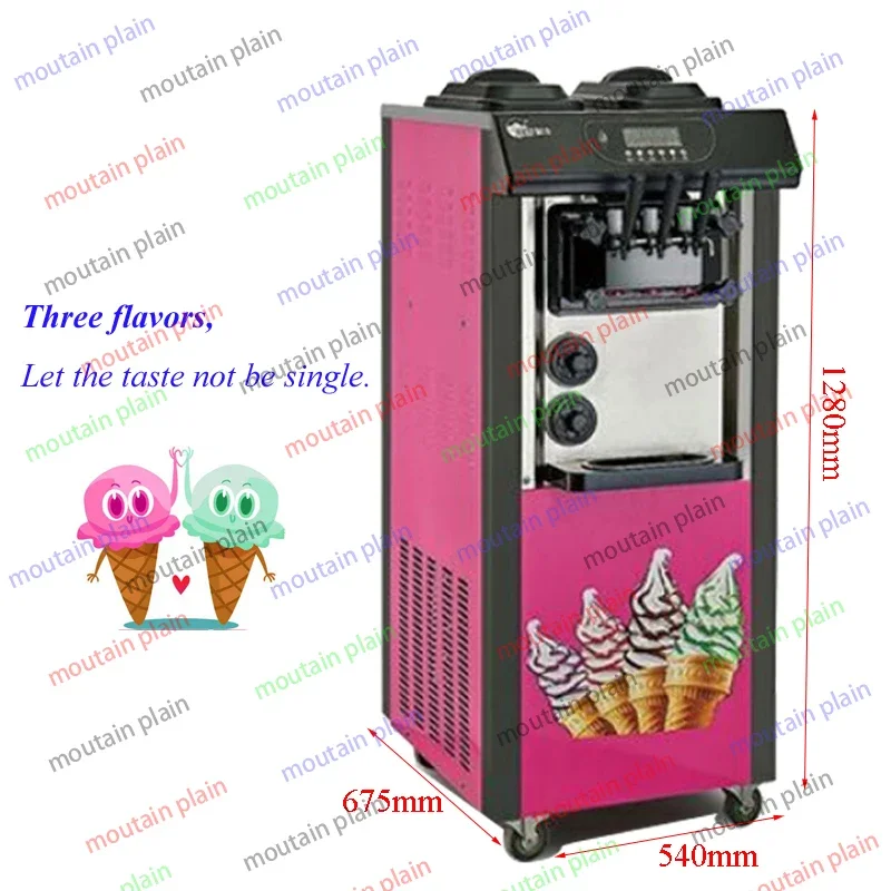 Soft Ice Cream Machine Commercial Sweet Ice Cream Make Ice Cream Maker