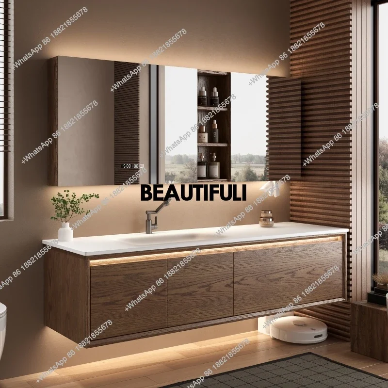 B567 Storage Mirror Bathroom Cabinet Organizer Dressers Toilet Decorations Cupboard Vanity Skincare Archivadores Trendy Furnitur