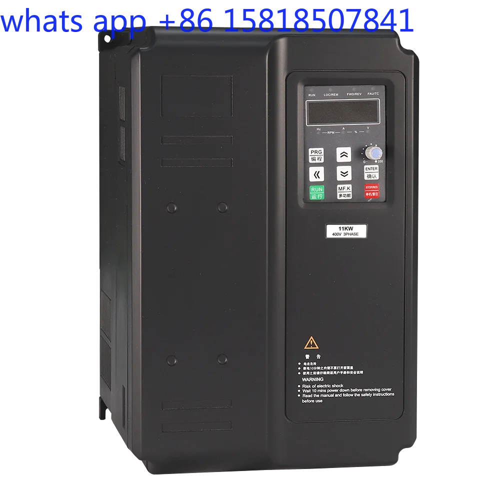 Single Phase 220v Input to Three Phase 380v Output Frequency Converter 11KW 15KW inverters VFD