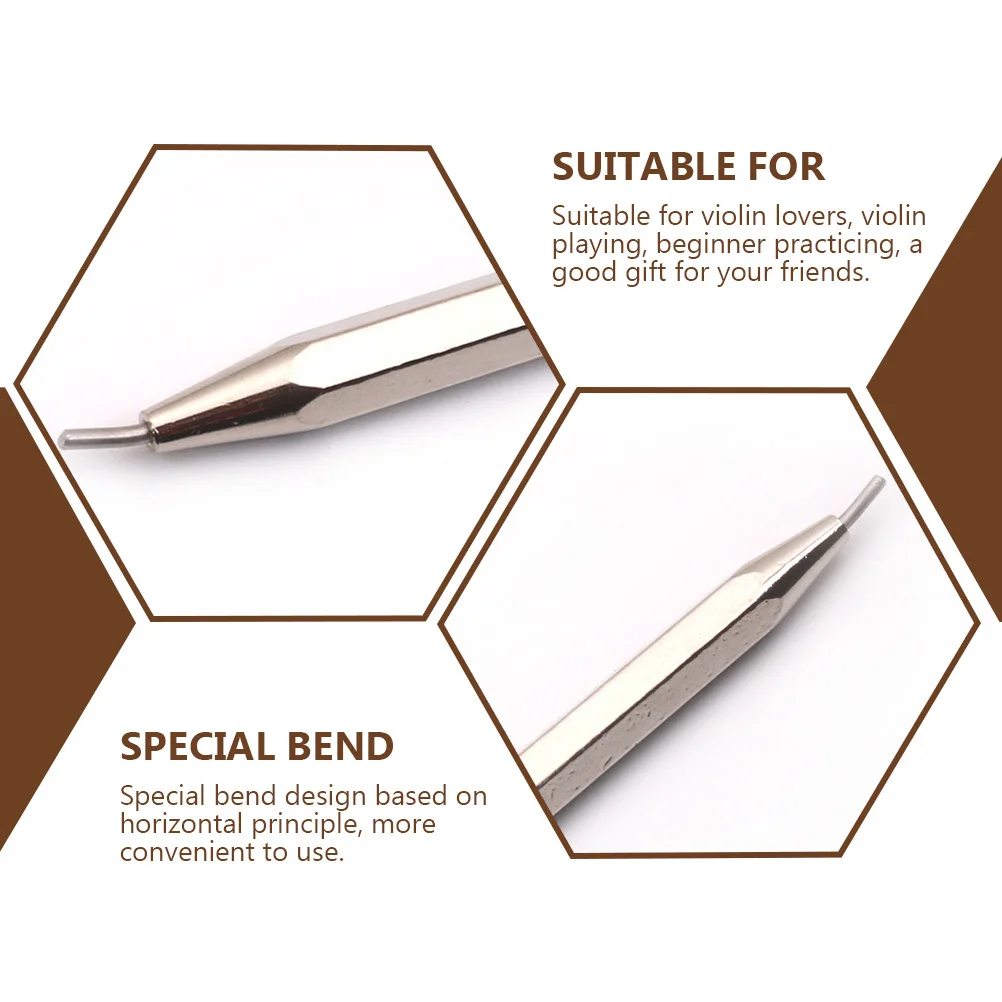 

Chin Rest Key High Quality Alloy Material Violin Chin Rest Regulator Tool Compact Design for Convenient Storage and Use