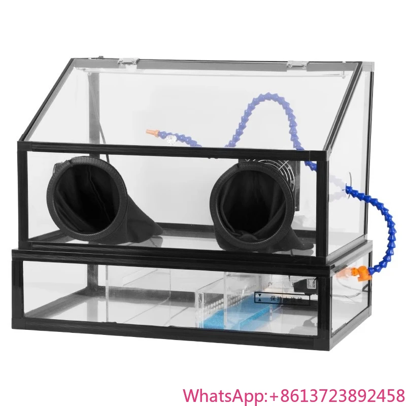 

Full Road Grinding Dust Box Polishing Cutting Vacuum Cover Acrylic Transparent Electric Grinding Table Grinding Machine