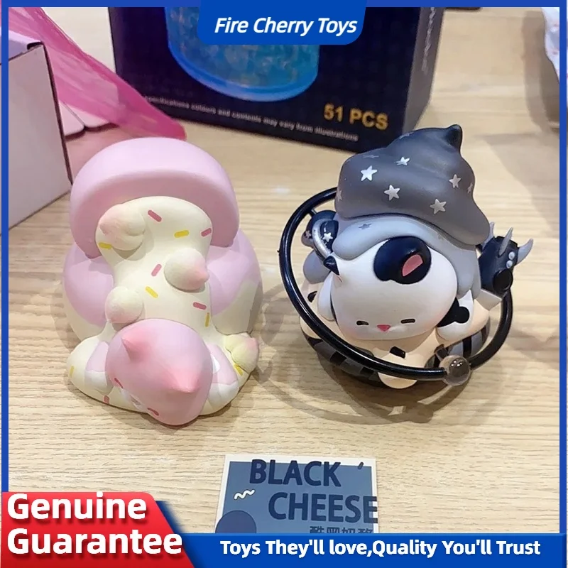 

Original Spot Femi Afternoon Tea Dessert Series Tide Play Blind Box Kawaii Hand Set Up Hazelnut Milk Tea Girl Birthday Fun Gift