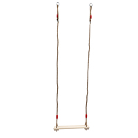 Pine Swing Hanging Seat Toy Indoor Outdoor Wooden Kids Child Chair Fun Durability Quality Easy Install Operate