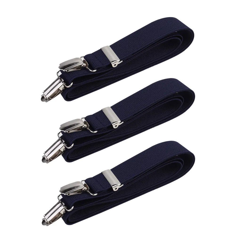 

3 Pcs Mitten Elastic Clips Glove Gloves Straps Holder Kids School Aluminum Alloy Holders Toddler for Mittens Winter