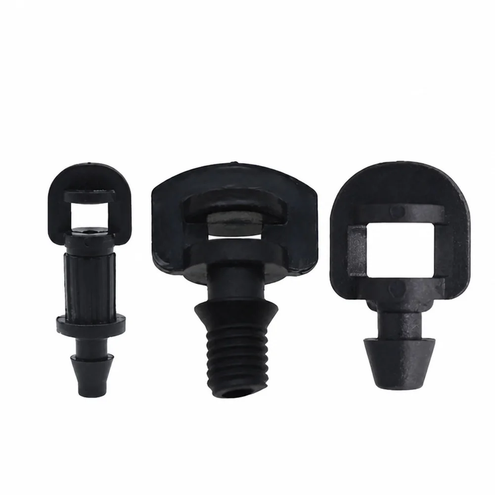 100Pcs Water Saving PP Plastic Spray Nozzle Angle Refraction Small Sprinkler Head Garden Irrigation Fitting For Backyard Plants