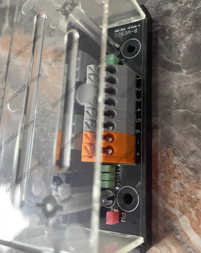Brand new 6-position input terminal block d263a-6, ideal for industrial automation plc expansion