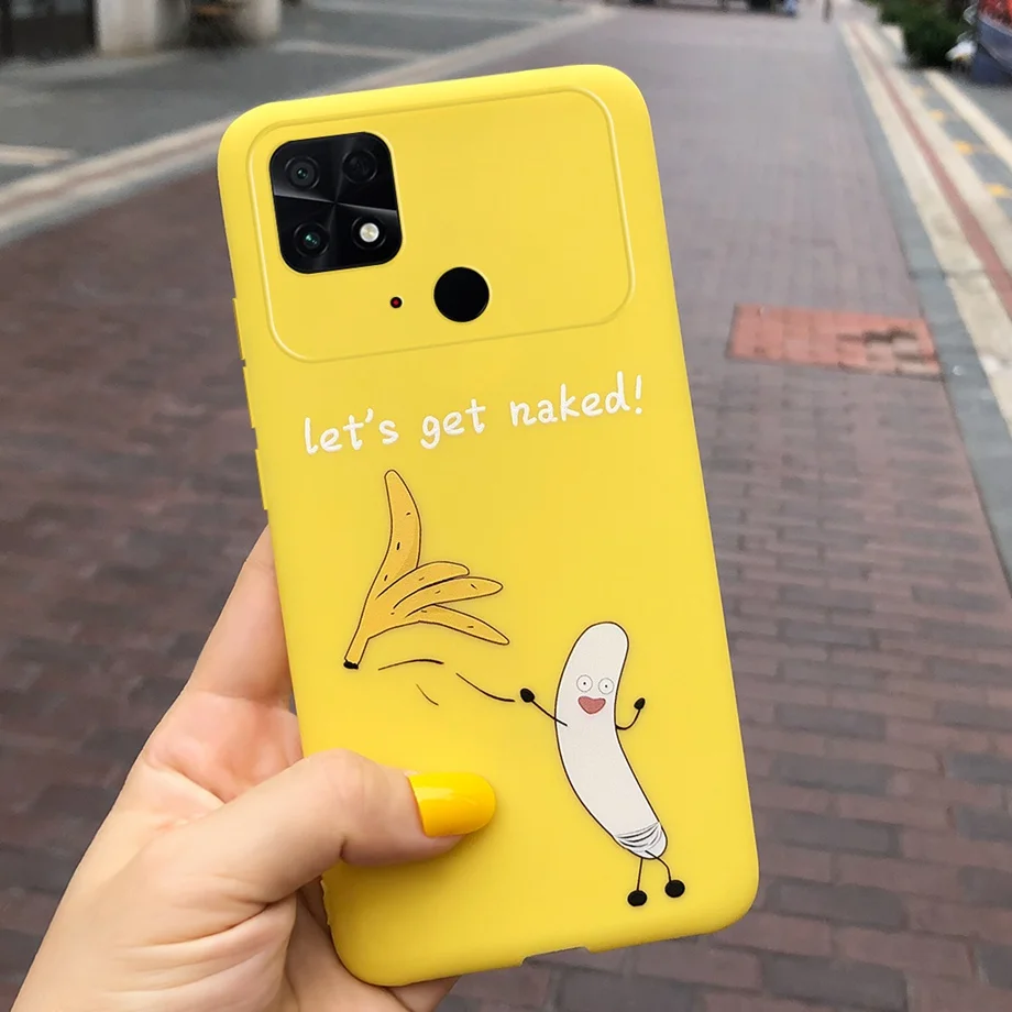 Cool Cartoon Back Cover For Xiaomi Poco C40 Fundas Child Cases For Poco C40 PocoC40 Matte Slim Animals Soft Bumper TPU Coque