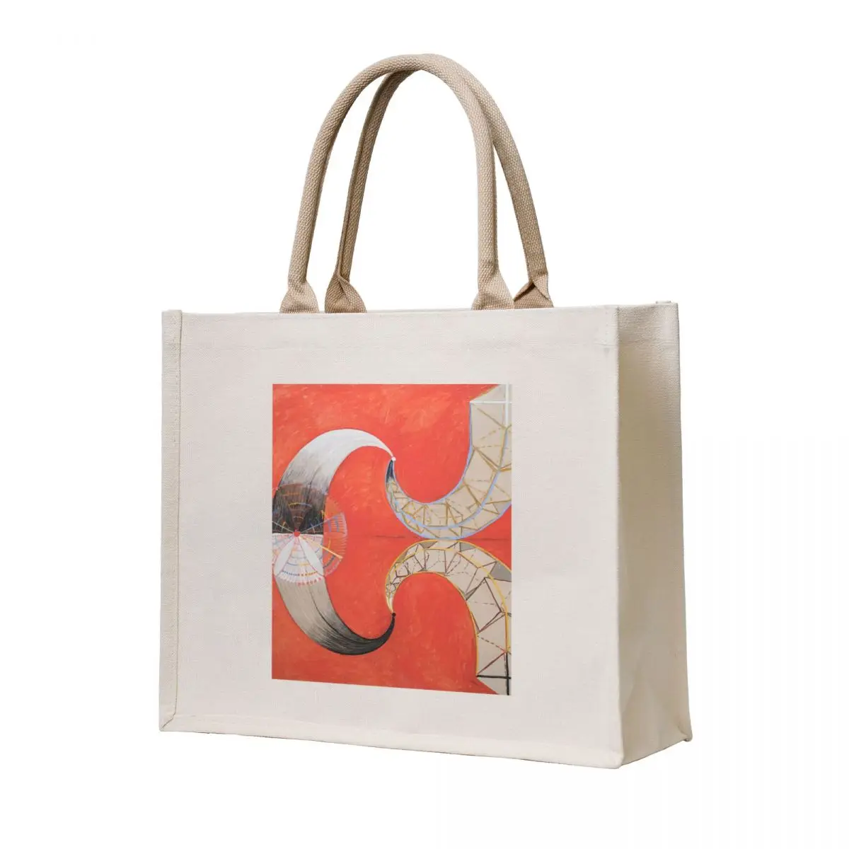

Hilma af Klint The Swan, No.9, Group IX-SUW Tote Bag female bag hand bag Gift