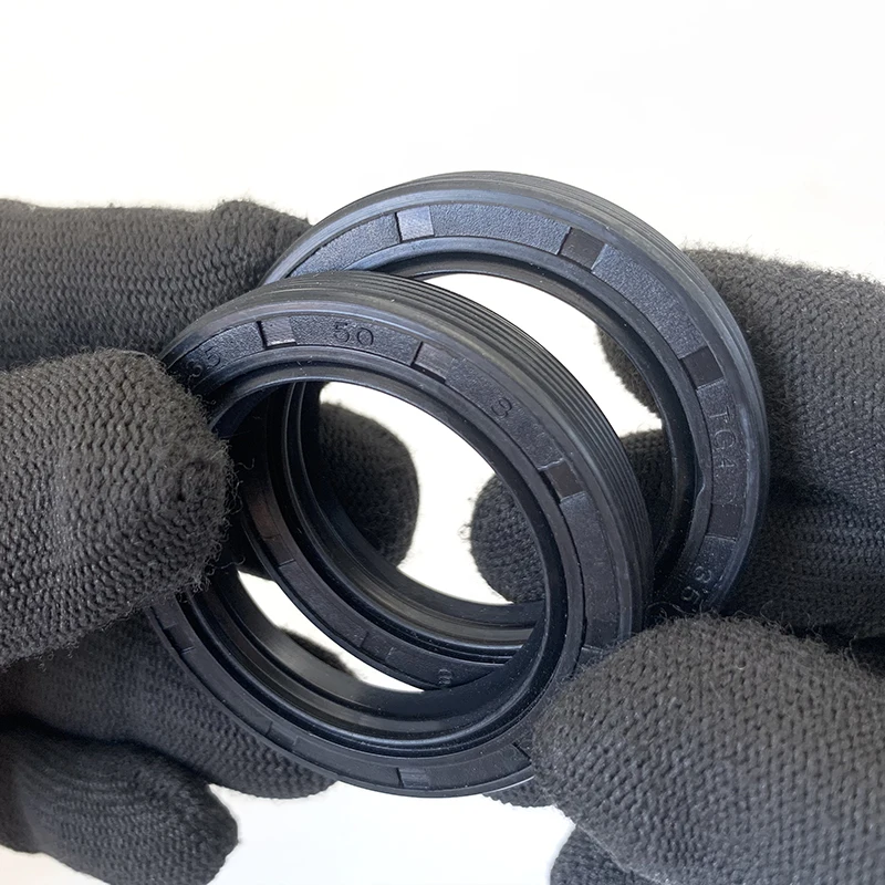 

Durable Black Nitrile Rubber TC/TG4 Oil Seal ID 40mm OD 50mm~90mm High Pressure Resistant Shaft Seal for Car Engine Transmission