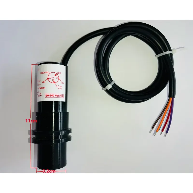 Factory Israel Agrologic SW-3 PP Plastic New 90-250V AC Feed Sensor 0-2 Hours Delay 1 Year Warranty for Poultry