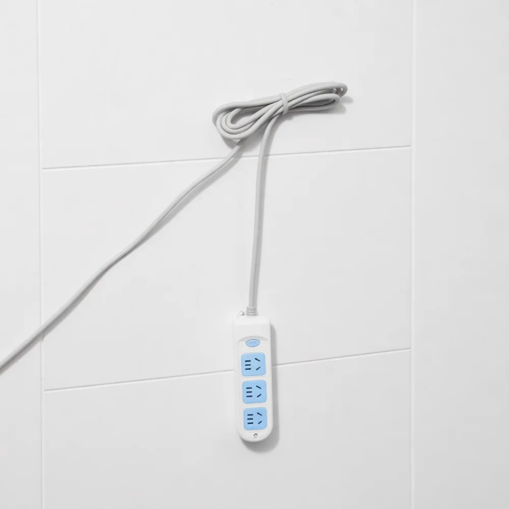 Punch Free Anti Tip Furniture Anchor Adhesive Wall Fixer Plastic Cable Tie Storage Organizer For Cabinet Safety Tool