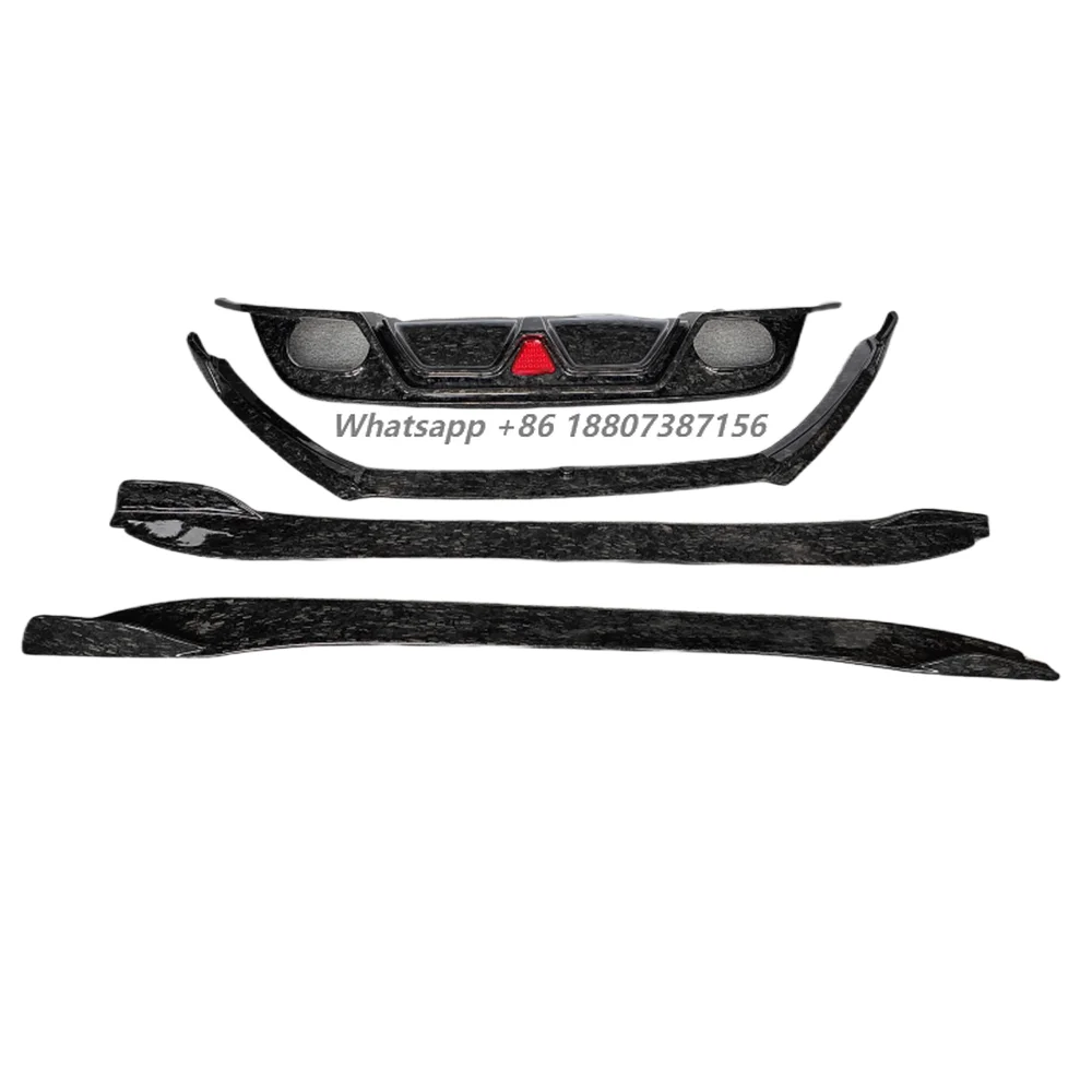 

High Quality Forged Carbon Fiber Body Kit for 2013-2019 F-Type Includes Front Bumper Lip Skirt and Rear Diffuser