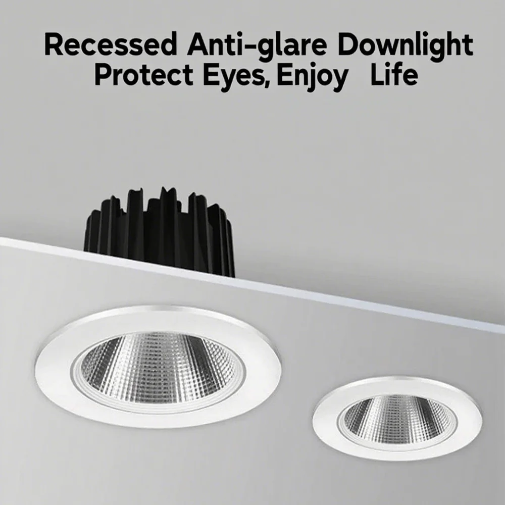 LED Spotlight with Integrated COB Technology, Nik Lighting, Ideal for a Living Room or Store, 7W