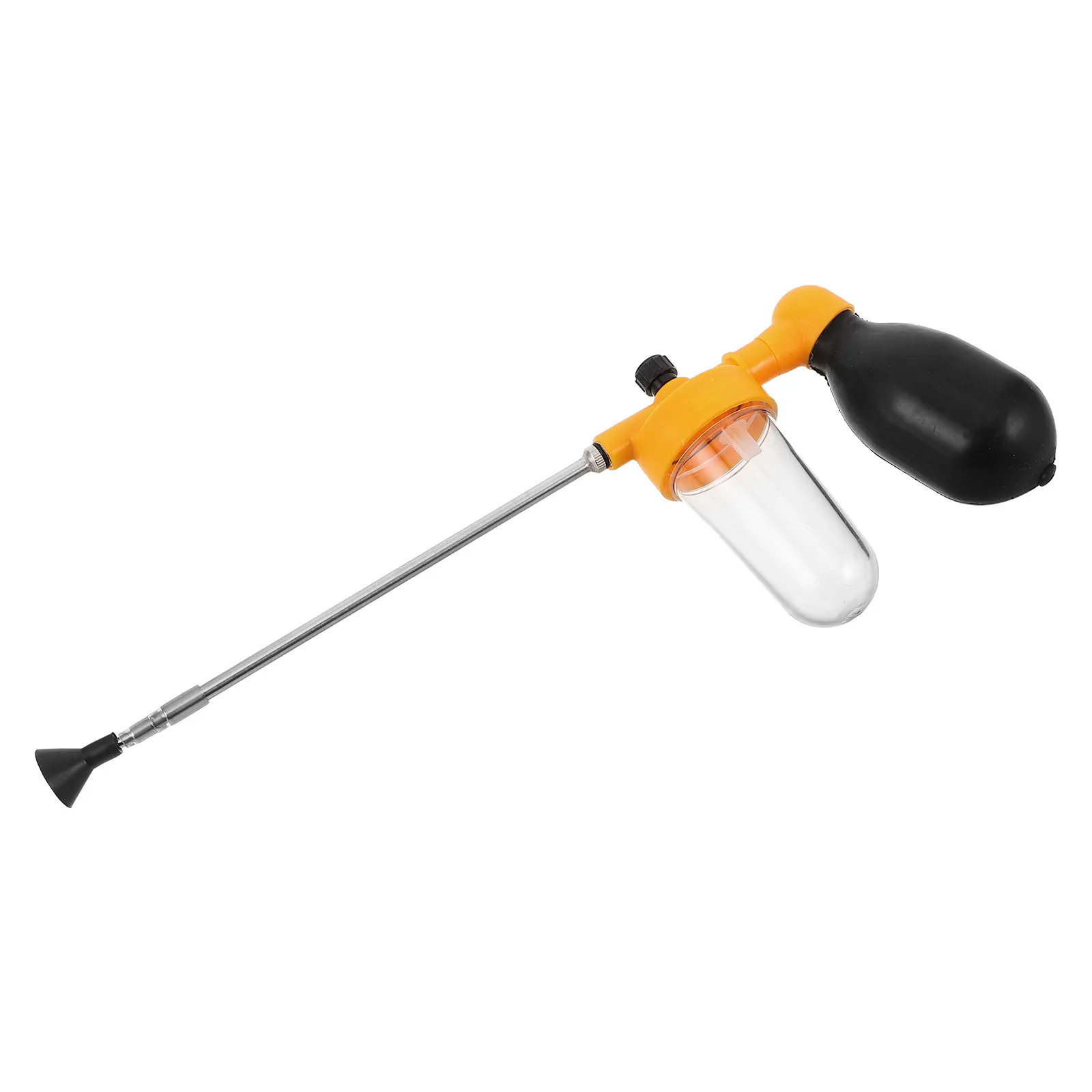 Diatomaceous Earth Vegetable Pollination Sprayer Telescopic Manual Hand Pollinator Dust Applicator Bottle for Tomato Flowers