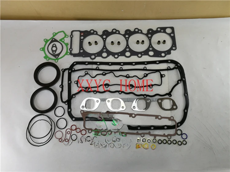 

Excavator engine accessories Isuzu machine suitable for 4HG1 overhaul kit repair kit cylinder gasket water seal