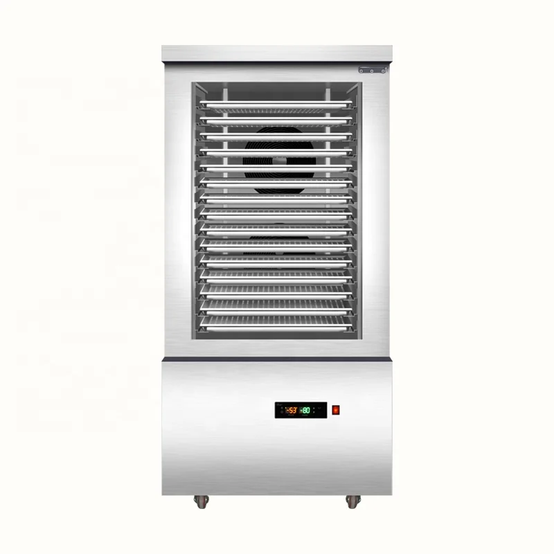 Customized Commercial Nitrogen Blast Freezer Upright Cabinet Quick Freezing Machine for Restaurant Bakery Food Processing