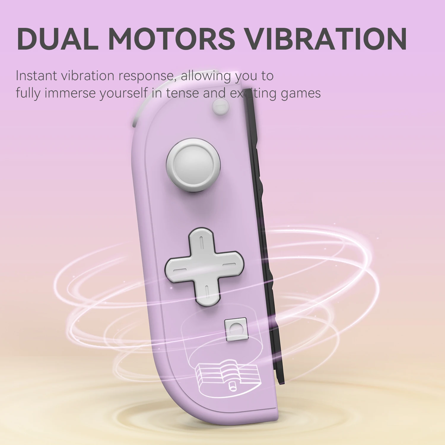 Mando inalámbrico para Switch/Lite/OLED, controlador Joycons inalámbrico con vibración Dual/despertador/Control de movimiento