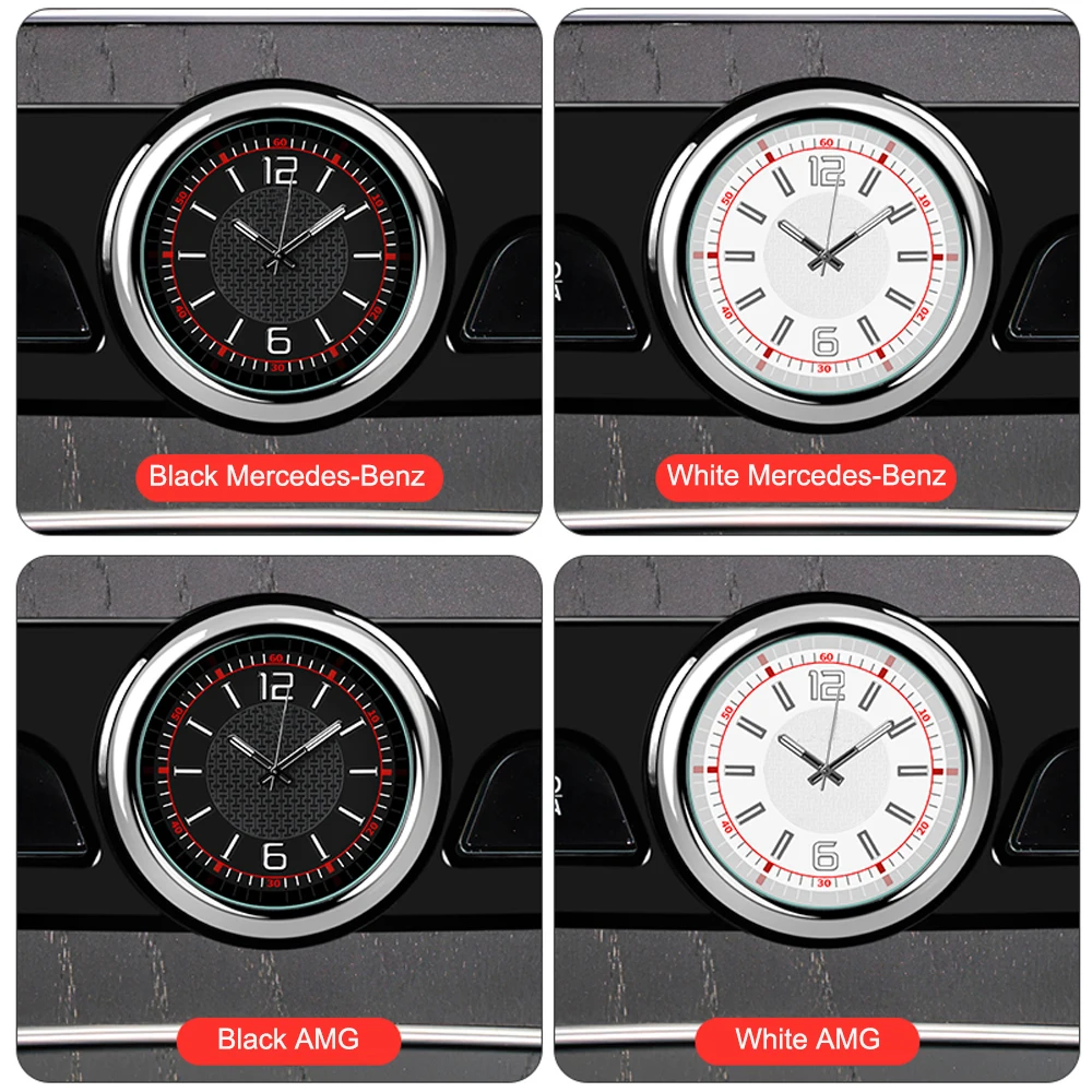 Special Clock Watch For Mercedes-Benz C-Class Amg E-Class E300l C200l C GLC260l Central Control Modified Car Interior Decoration