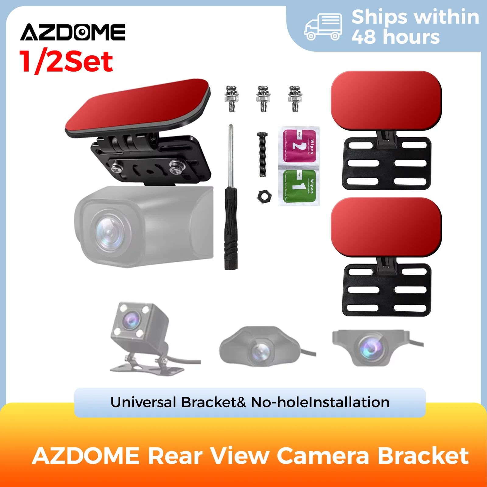 1/2PCS Universal Re…