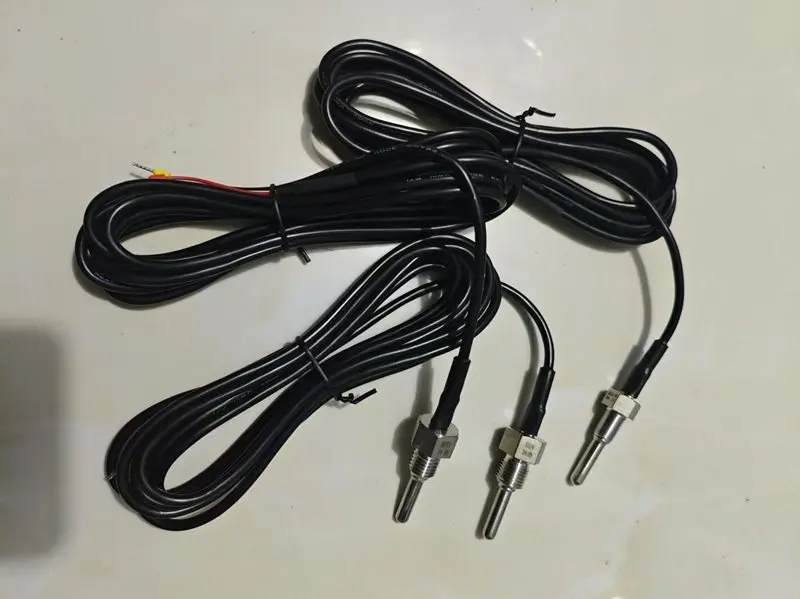 PT100 Screw Air Compressor Temperature Sensor G1/4 G1/8 3/8 PT100 1 Point 2 Point 4 Point