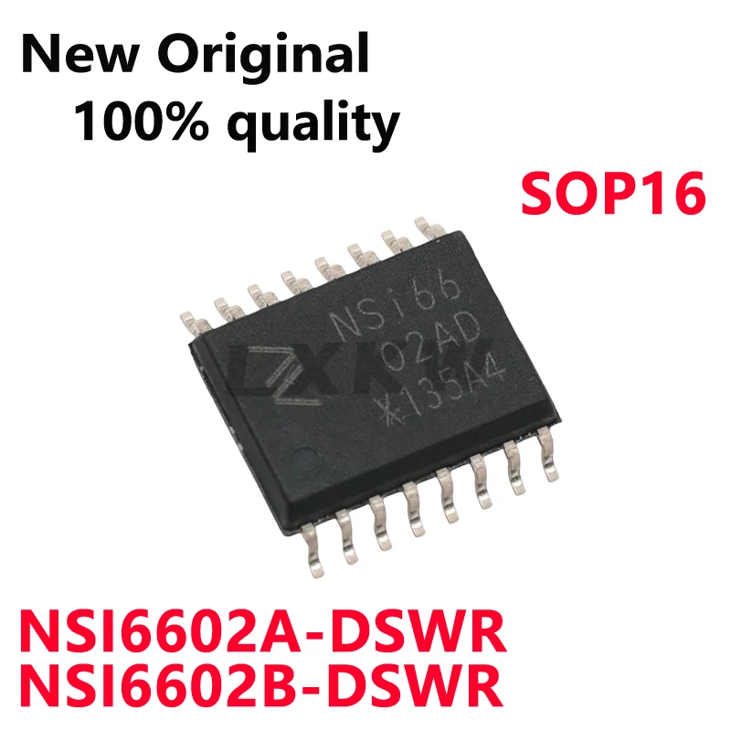 5-10/PCS New Original NSI6602A-DSWR NSI6602AD NSI6602B-DSWR NSI6602BD SOW16 Grid driver chip In Stock