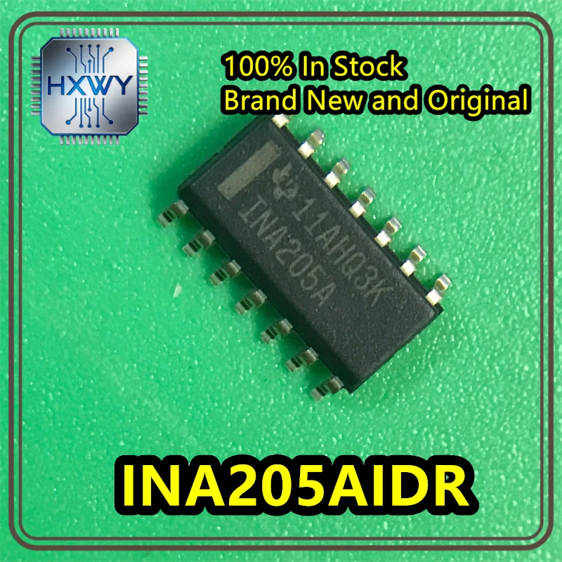 (5/20 pieces) INA205AIDR INA205A SOP14 Current Sensing Amplifier - Brand New Original Stock