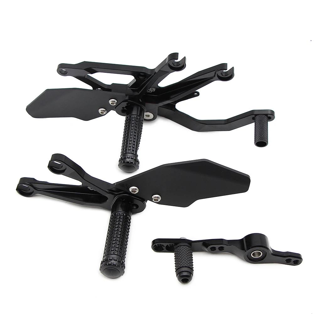 Motorcycle Footrest Foot Pegs CNC Aluminum Rearset For Yamaha YZF-R7 R7 2021 2022 2023 Motorbike Rear Set Foot Rest Pedal