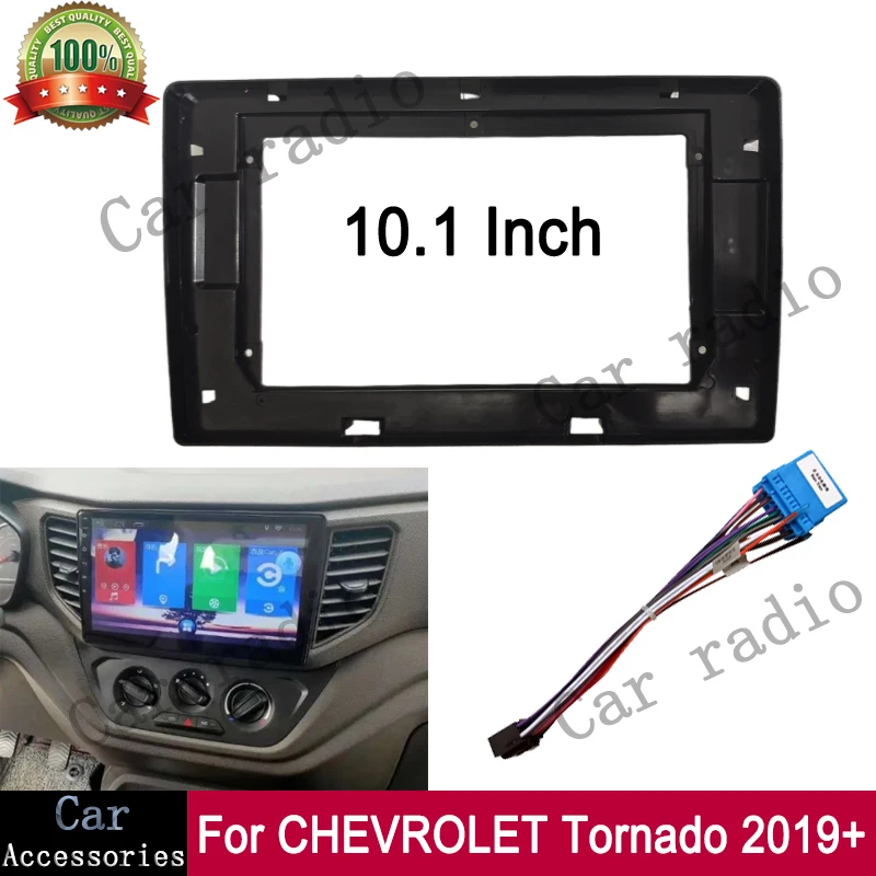 10.1 Inch For CHEVROLET Tornado 2019+/Hongguang V Frame Car Radio Android Stereo Frame Player Head Unit Fascia Dash Board Cover