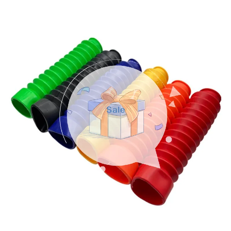 غطاء غبار من المطاط الطبيعي عالي الكثافة لامتصاص الصدمات الأمامي للدراجات النارية CG125. #1