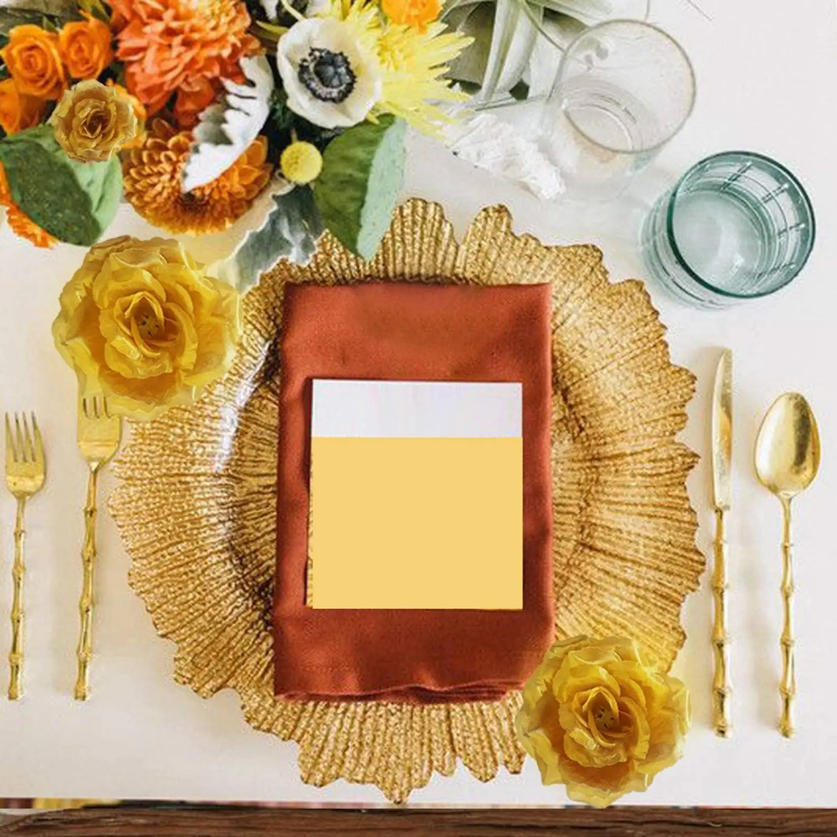 

Искусственные цветы, шелковые головки розы, 100 шт. для украшения альбома для шляпы, одежды, свадебного украшения (золото)-ABGL