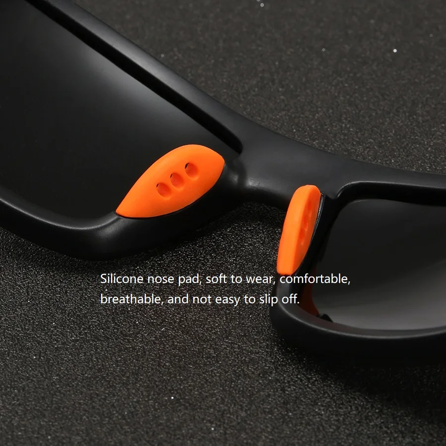 Modische Vintage Sport-Sonnenbrille für Männer und Frauen Angeln Laufen Radfahren Bergsteigen Sport Herren Sonnenbrille UV400 Eyewear – Detail 7