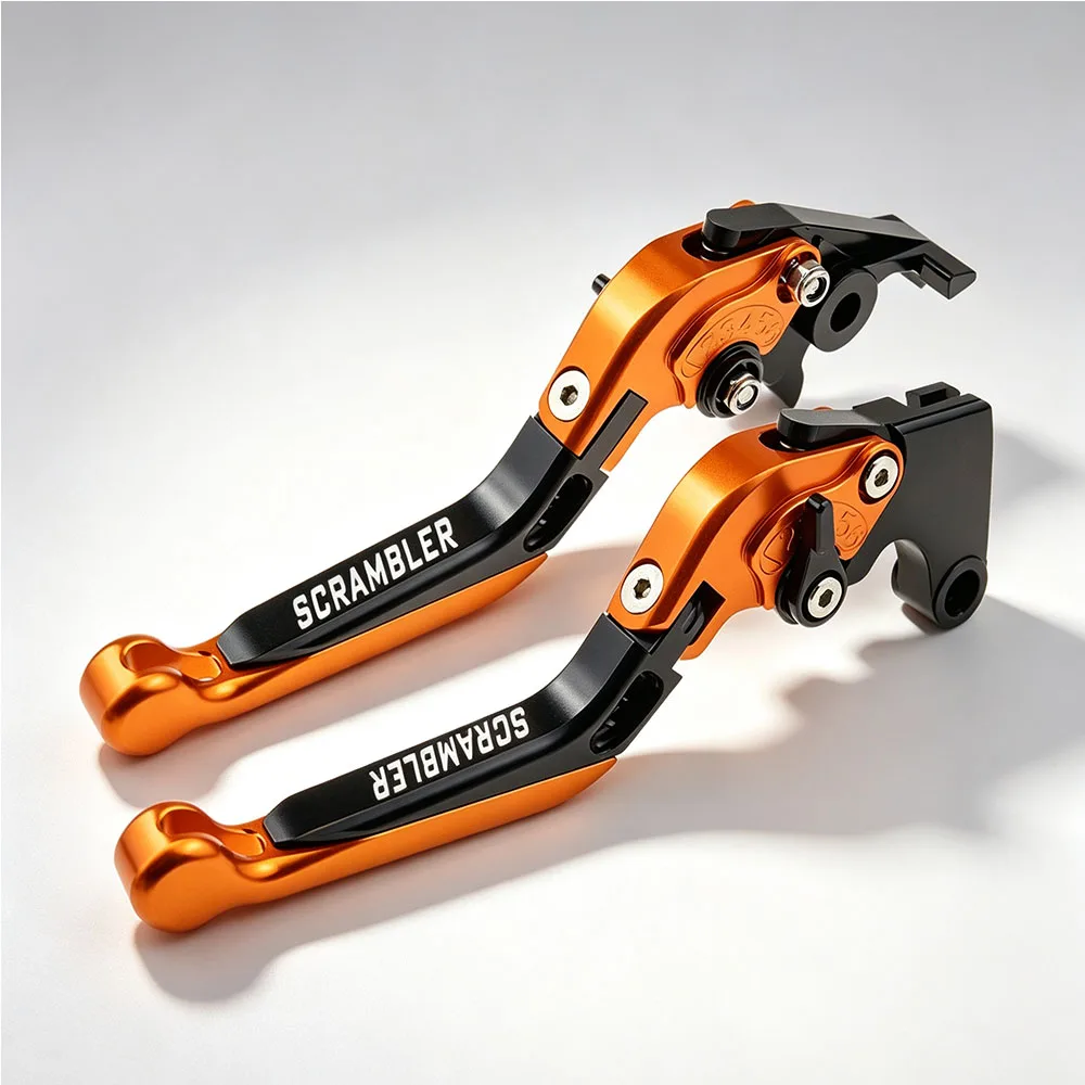 For Triumph Street Scrambler 900 2017-2022 Motorcycle Adjustable Folding Brake Clutch Levers CNC Aluminum Multi Kit Set Pair