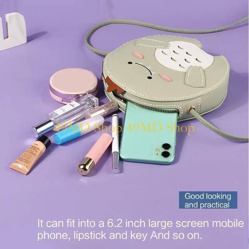 

49MD DIY Handmade Bag Retro Hand Stitching Sewing Handbag Shoulder Bags Accessories Pu Leather Adjustable Strap