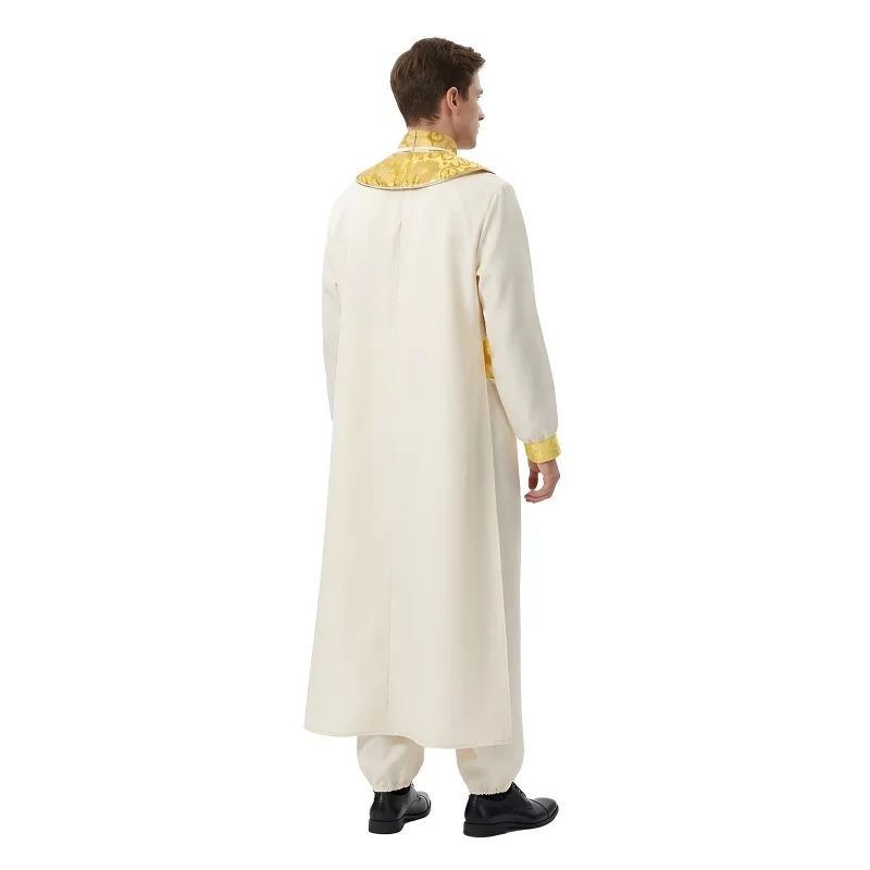 2026 Aladdin Cosplay Costume Men Aladdin Lamp Prince Costume Outfit for Adult Halloween Carnival Pa rty Movie Roleplay Wearing view 4