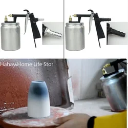 Pottery Tools Large Diameter Siphon Stainless Steel Spray Gun DIY Anti-blocking Spray Pot Clay Glaze Blowing and Glazing Tools