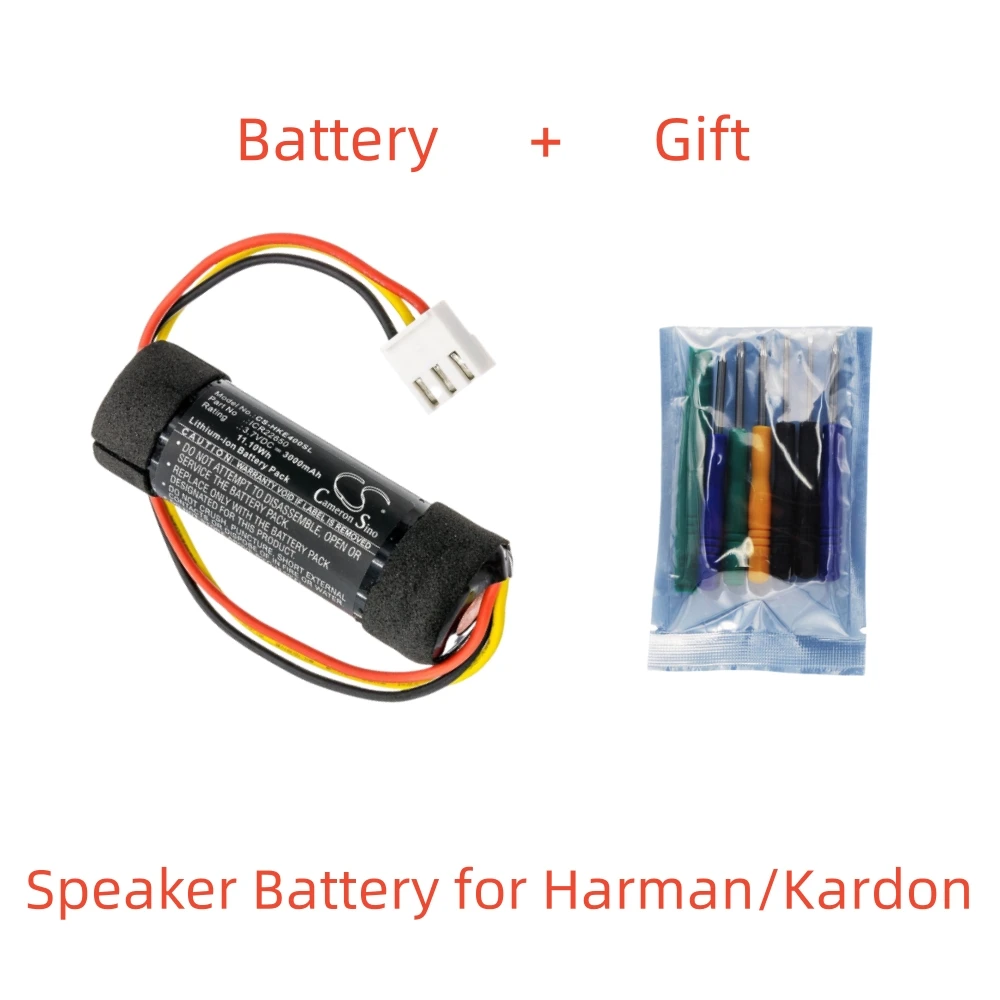 

Replacement Battery for Harman/Kardon Onyx Studio 4 Speaker - 3.7V 3000mAh Li-ion Rechargeable