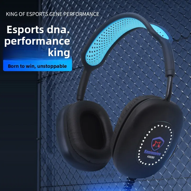 Wired Over-Ear Headphones with soft earpads. Fits phones & PCs, great for gaming, online lessons, calls and sound isolation.