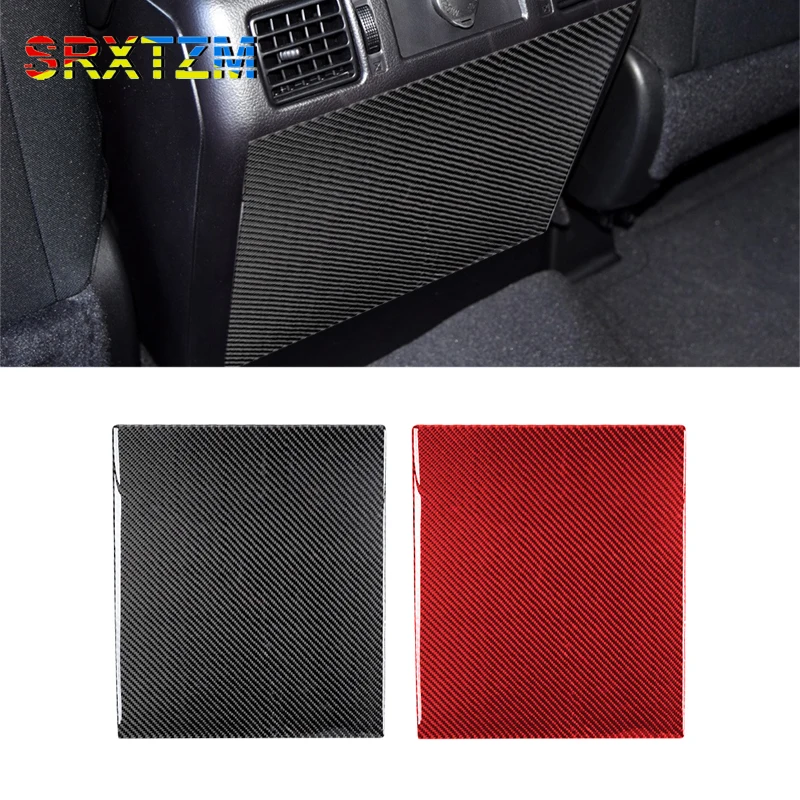 

For Toyota Tundra 2014 2015 2016 2017 2018 Rear Armrest Box Anti-Kick Patch Decorative Molding Car Interior Sticker Decoration