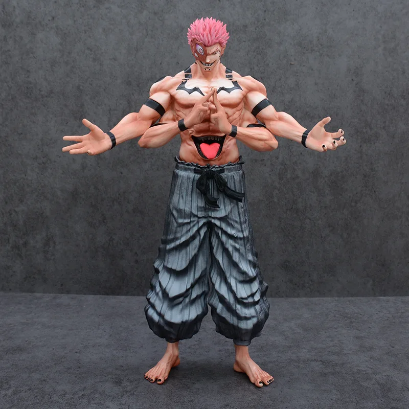 

Ryomen Sukuna King Of Curses Jujutsu Kaisen Anime Figure Pvc Model Boxed Collectible Desktop Ornament Gift For Adult Anime Fans