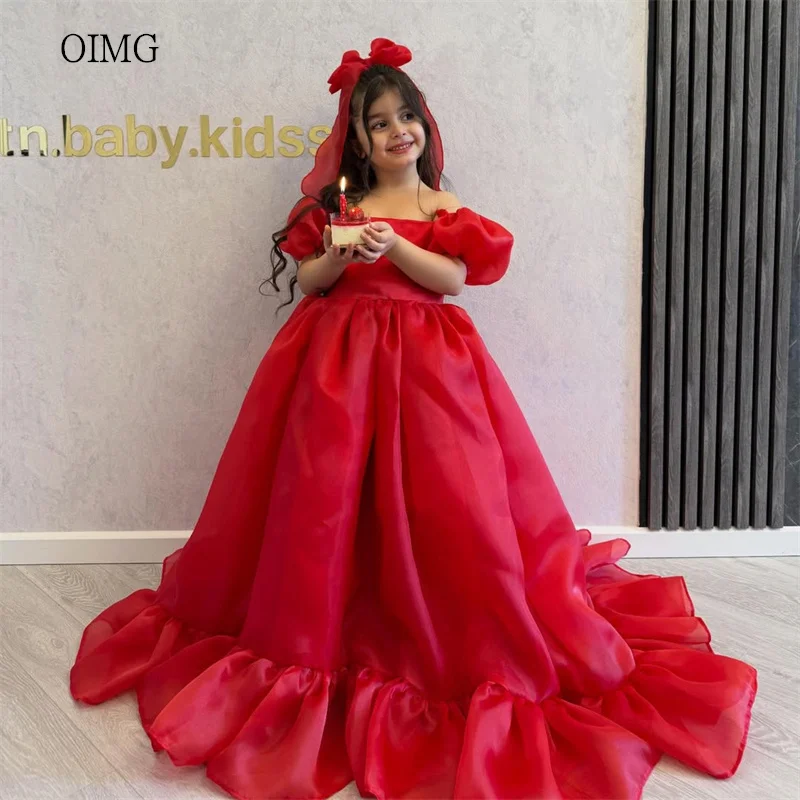 oimg-bright-red-a-line-flower-girl-dresses-puff-sleeve-organza-wedding-party-dress-floor-length-birthday-dress-платье-customized