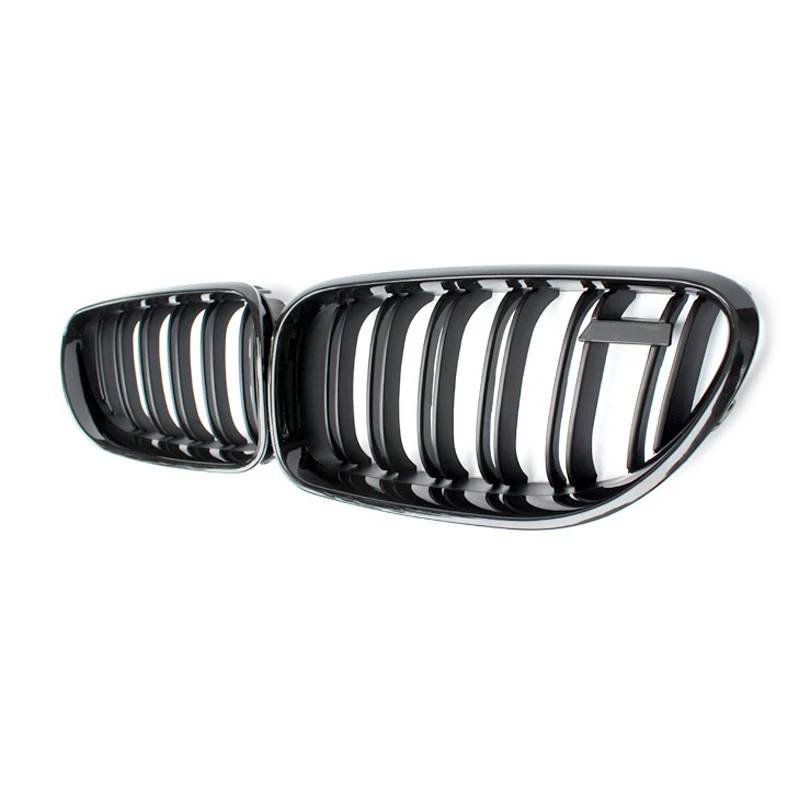 

Gloss Black Double Slats Front Bumper Grill for Bmw 6 Series F12 F13 F06 2012-2017 Upgrade M Style Facelift Car Grille