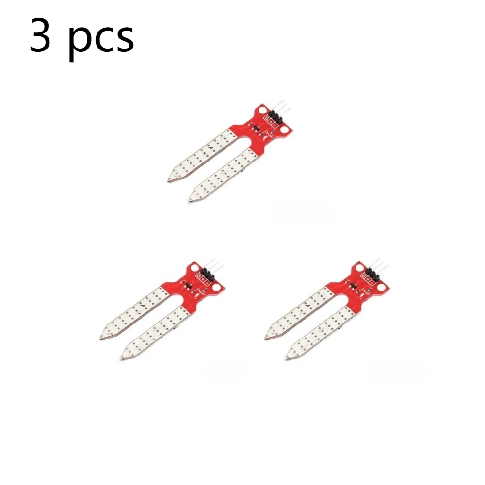 1Pc/3Pcs Soil Moisture Sensor Module, Automatic Plant Watering System, DIY Science Education Kit，Compatible with Arduino