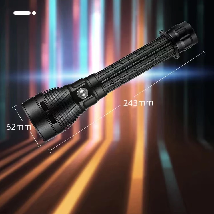 120meters LED Diving Flashlights Underwater 580m Long Range Lamp 2000lumens High Power Led Torch Light Waterproof Outdoor Lights