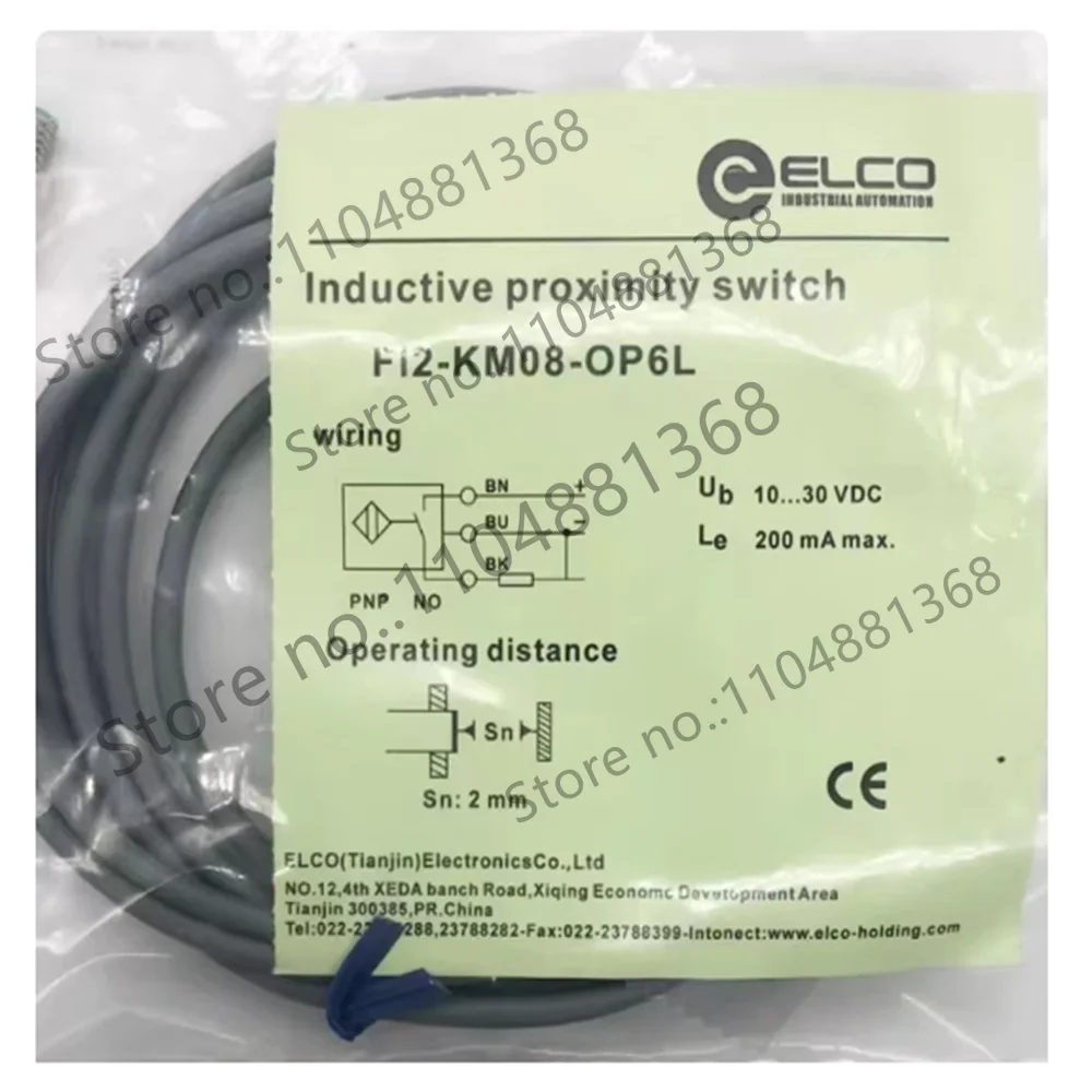 

Бесконтактный датчик F12-M08-OP6L 2026 года выпуска