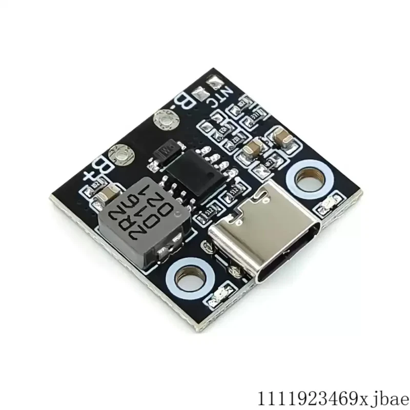 1S 18650 Lithium Battery Charging Boost Power Board Step-up Charge Protection Module Type-C 5V Charge Discharge Integrate Module
