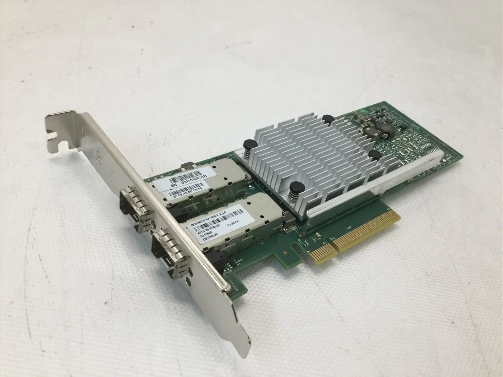 For QLogic Broadcom Dual Port 10GB SFP+ Network Adapter Card PCIe BCM957810A1006G