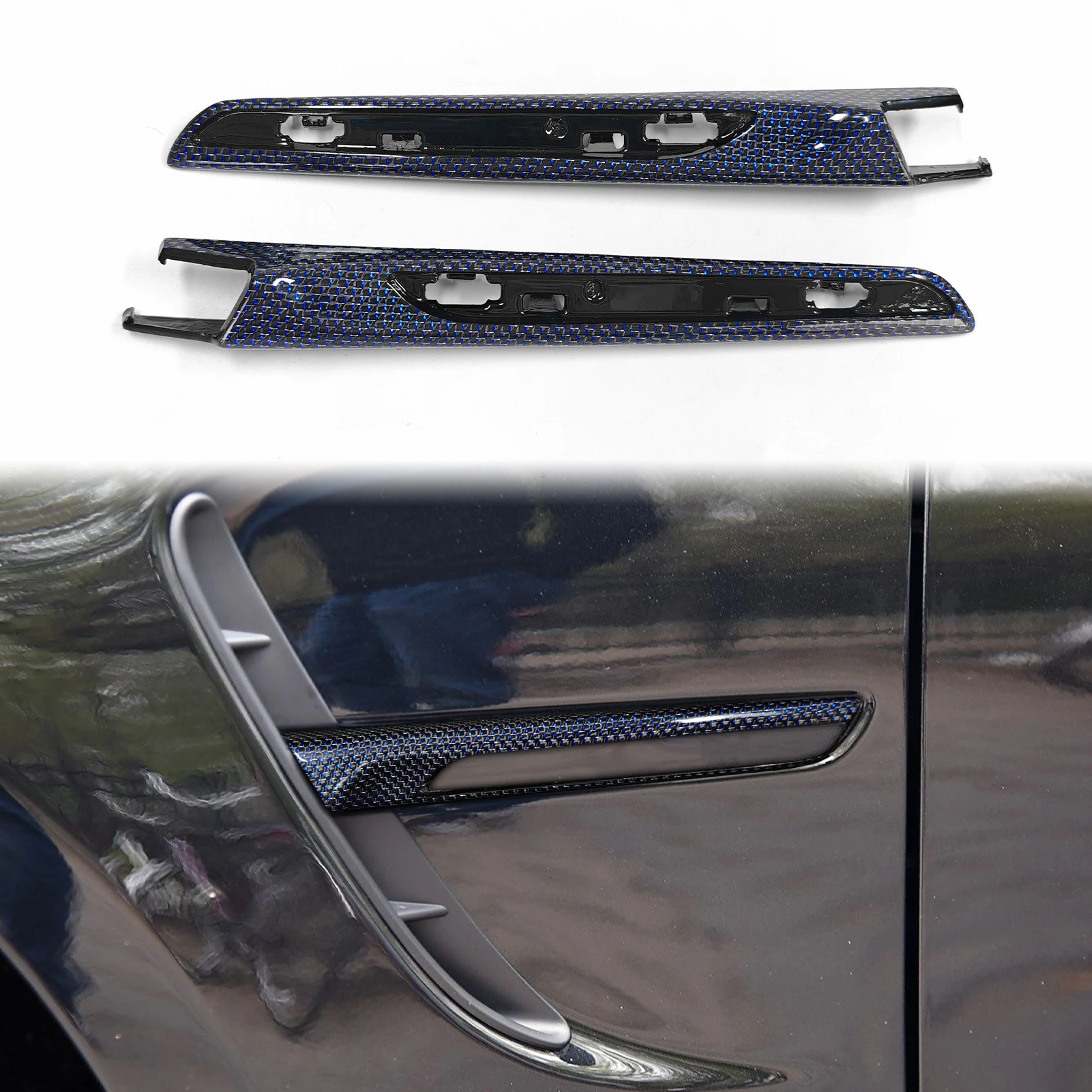 BMW M3 M4 F80 F82 F83 カーボンファイバー ドアサイドフェンダー