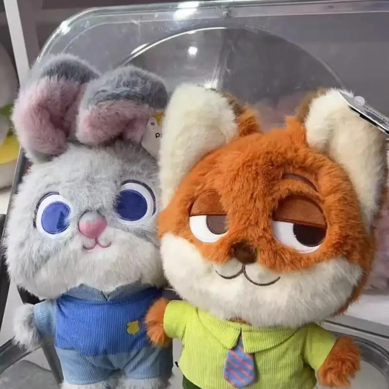 

Disney Zootropolis Judy Hopps Nick Wilde Q-Version Pp Cotton Filling Plush Toy Accompanying Toys In Bed Hug Pillow Birthday Gift