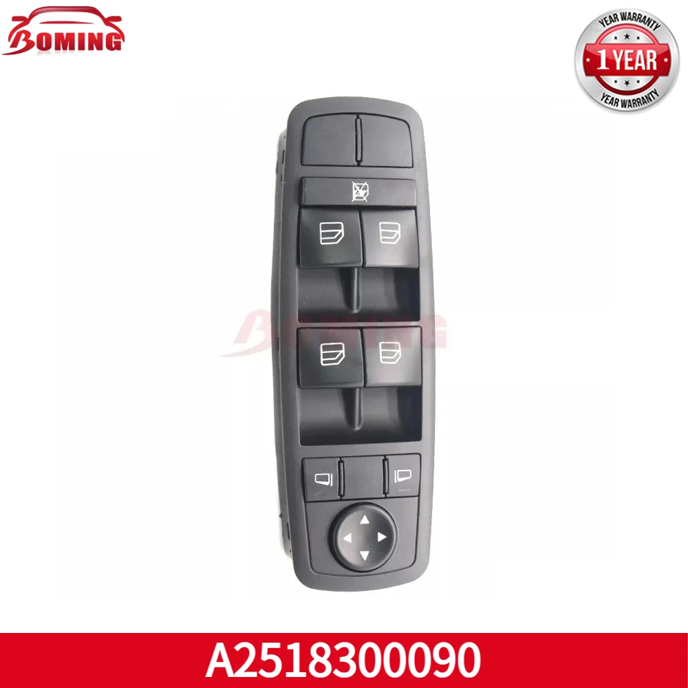 A2518300090 Electric Master Power Window Control Switches For Mercedes-Benz R350 ML350 2006-2012 A2518200110