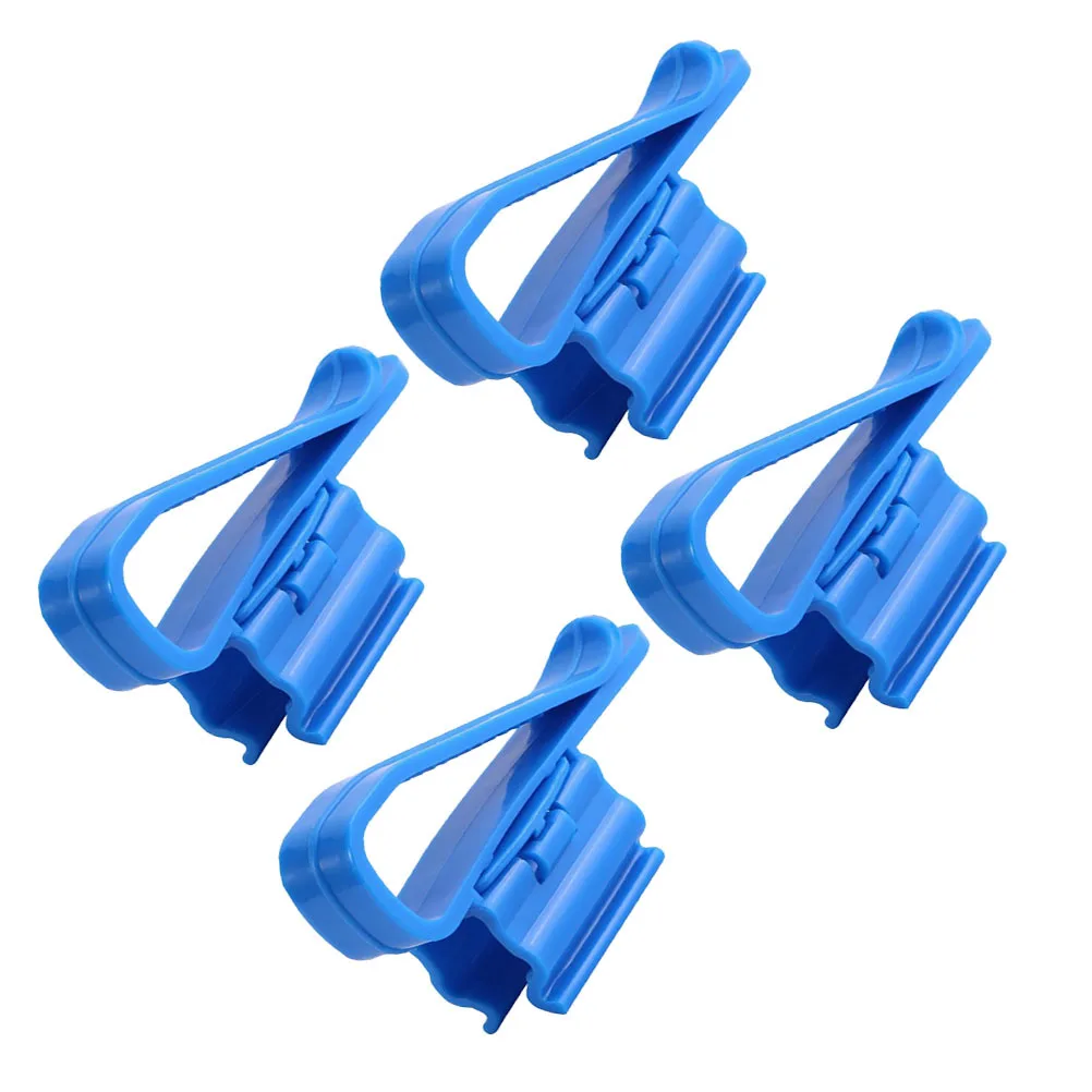 

4Pcs Aquarium Water Clip Hose Holder for Filter Tubing Clamp with Sliding Function Bucket Tank Cleaning Aid Accessory